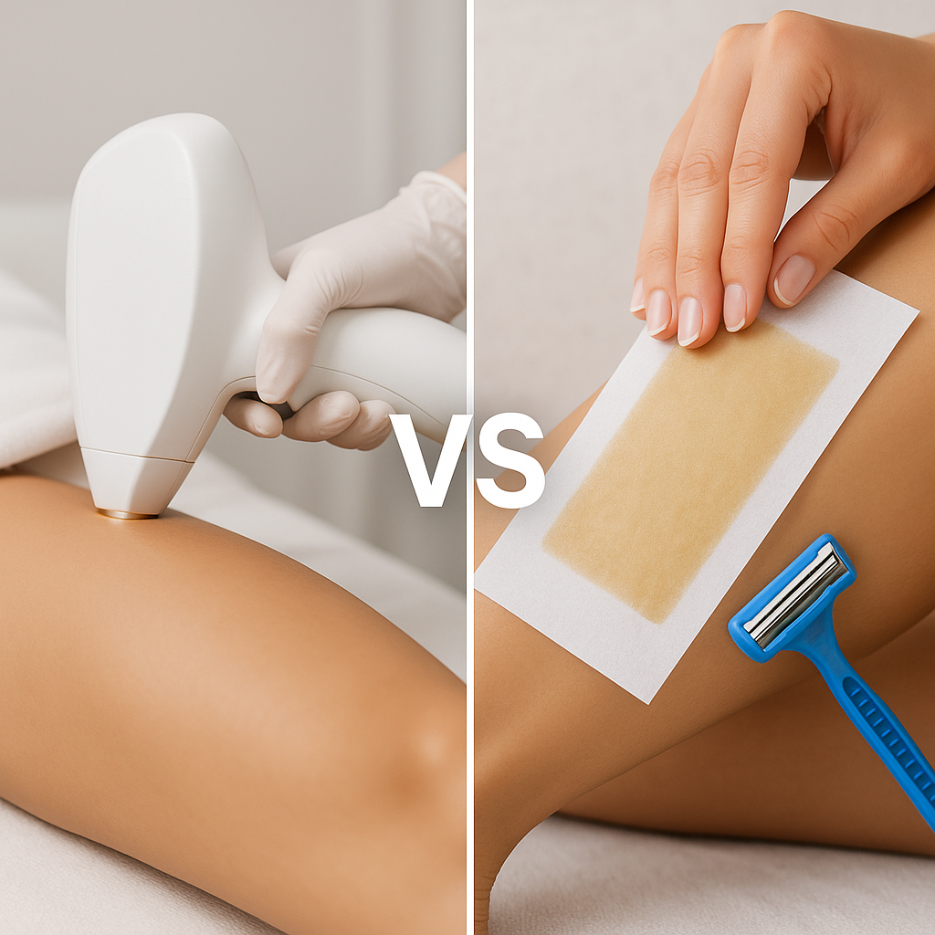 Traditional vs laser hair removal treatment in Kolkata