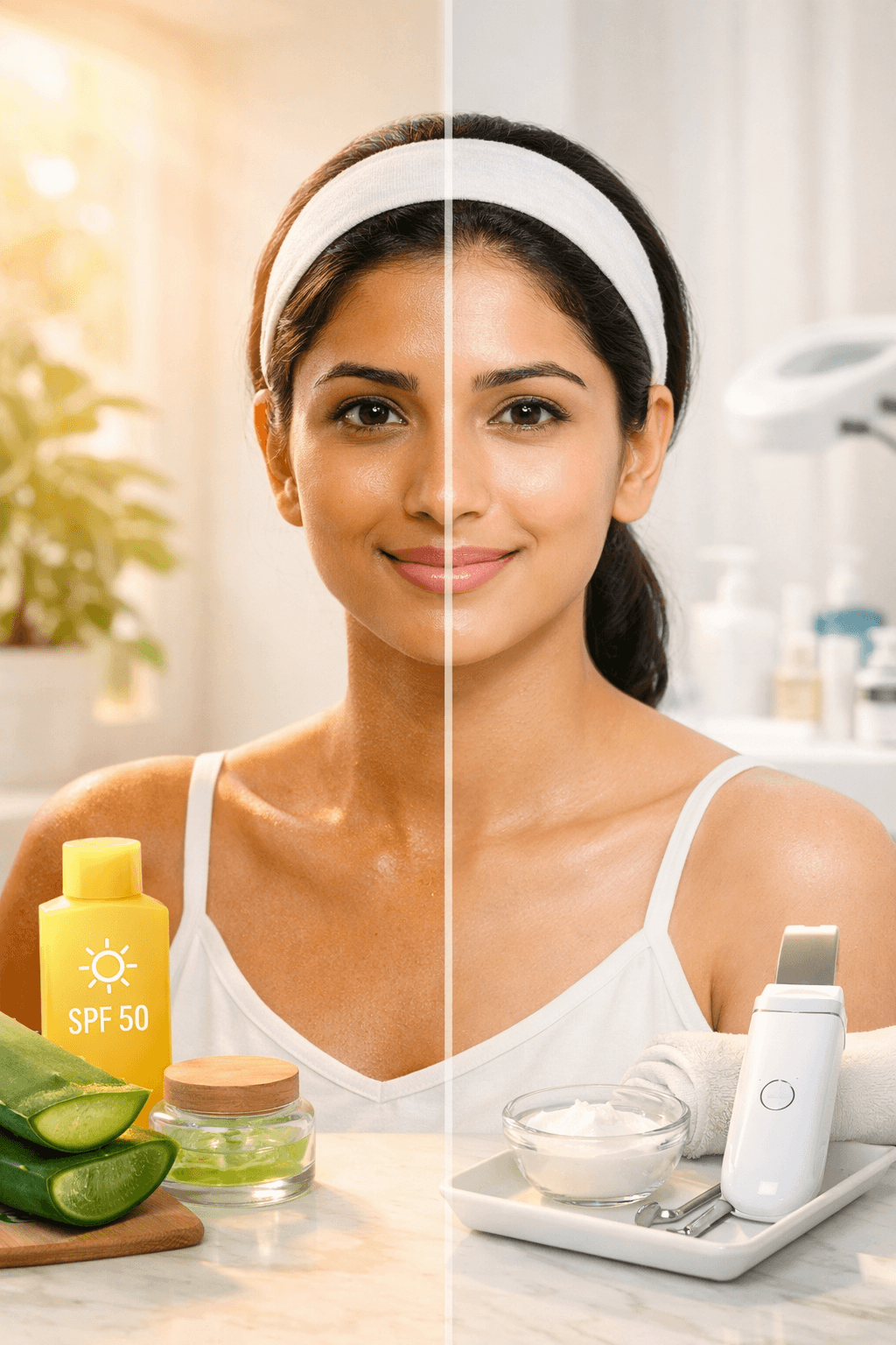 Sun Tan Removal During Summer